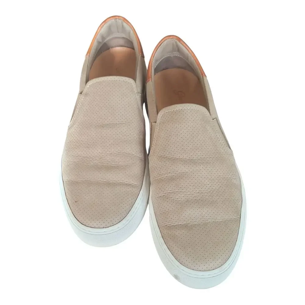 Good‎ Man Brand Legend  Sand Vachetta Sneakers Slip On Shoes Men's US 10 Italy